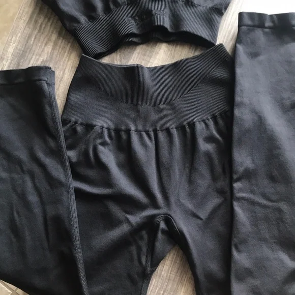 Prozis Black Women's Pants & Top - Picture 3 of 5